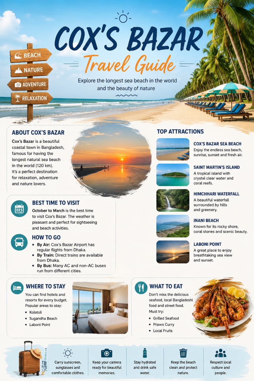 Cox Bazar Travel Guide